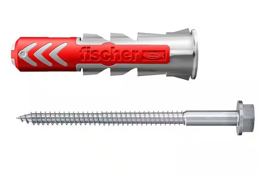 FISCHER DuoPower 10 x 50 mm – Universaldübel (100 Stück)