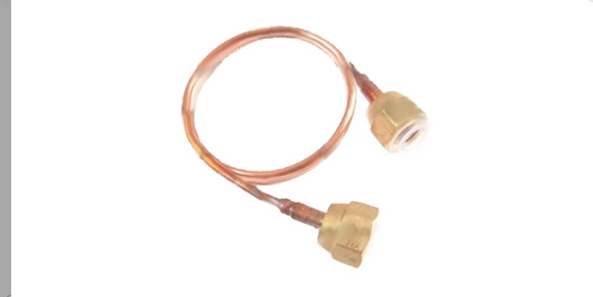 Tubo capilar con tuercas y abridor de válvulas – 1/4" SAE, 0,6 m, Honeywell