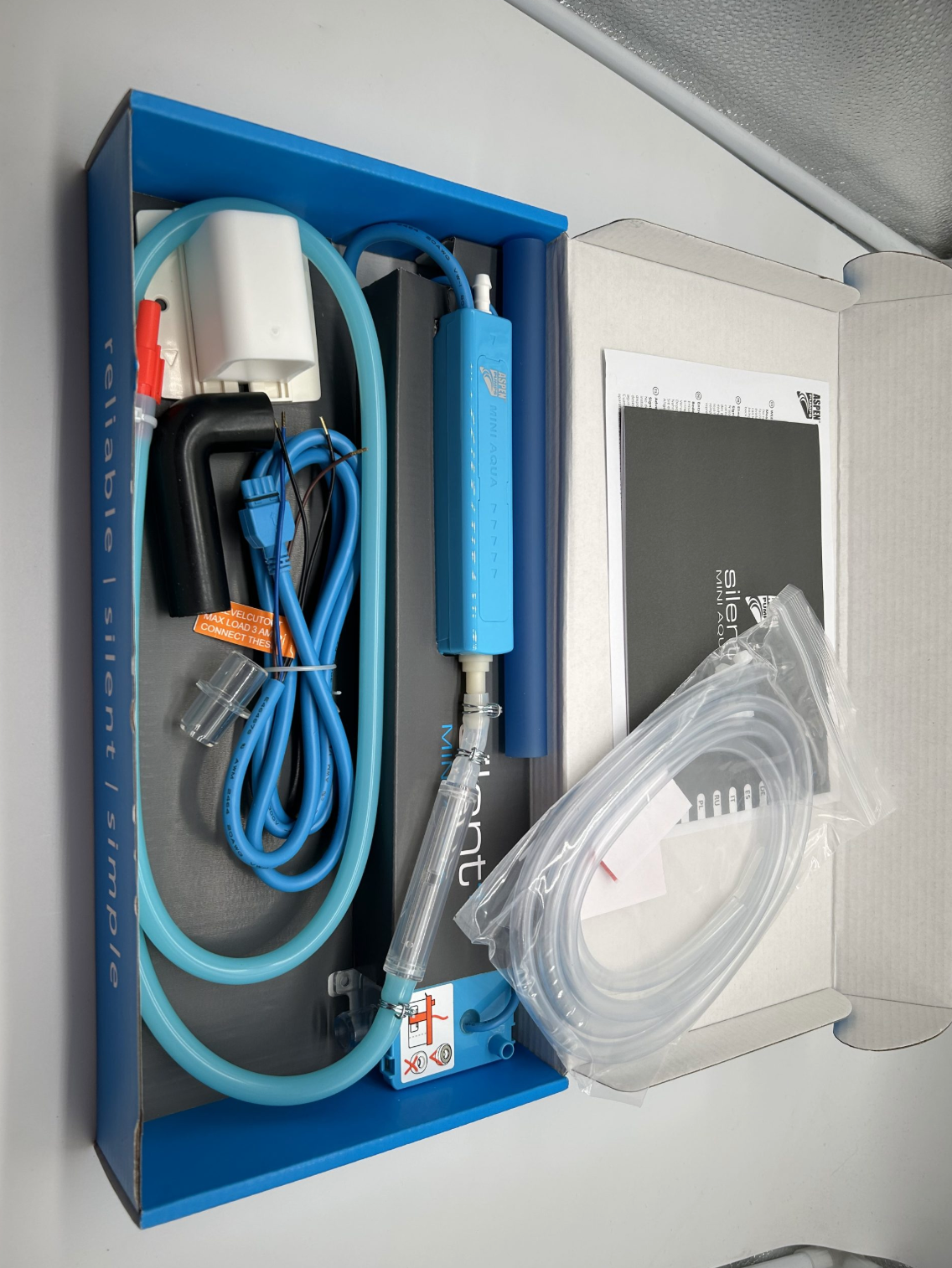 ASPEN Mini Aqua Kondensatpumpe FP3326 für Klimaanlagen & Wärmepumpen