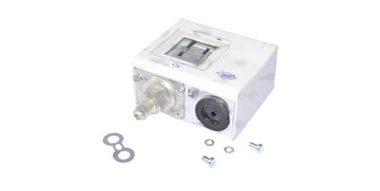 ALCO Druckschalter PS1-W5A, 4353200 – 6–31 bar, automatisch, Differenz 2–15 bar, 1/4" SAE Flare