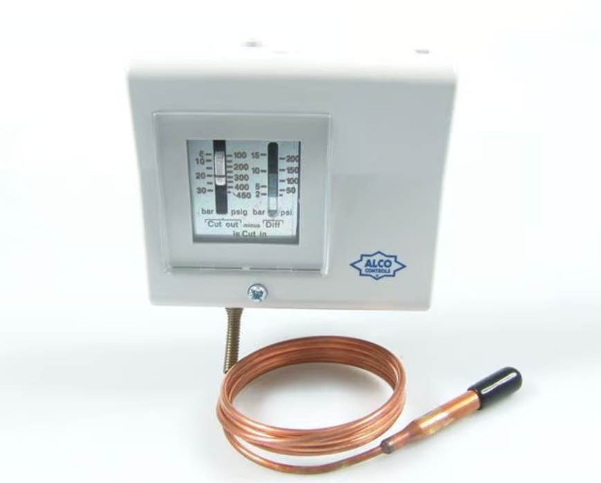 Hochdruck-Druckschalter ALCO PS1-A5L, 4715136, 6 – 31 bar, automatisch, Differenzdruck 2 – 15 bar, 1/4" SAE