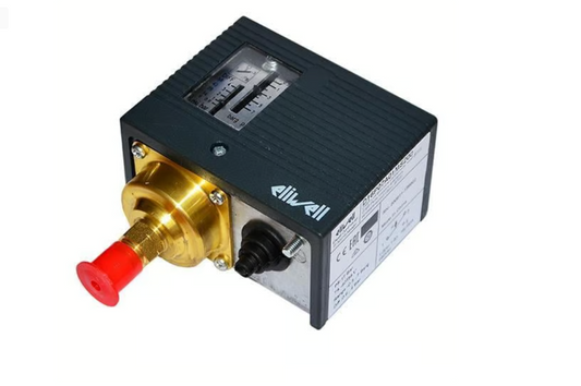 Mini-Niederdruck-Druckschalter Eliwell, -0,3 – 7,0 bar, automatisch, Differenzdruck 0,6 – 4,0 bar, automatische Rückstellung