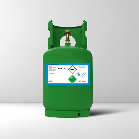 10 kg Kältemittelfüllung R452a in 12,5 l-Kaufflasche