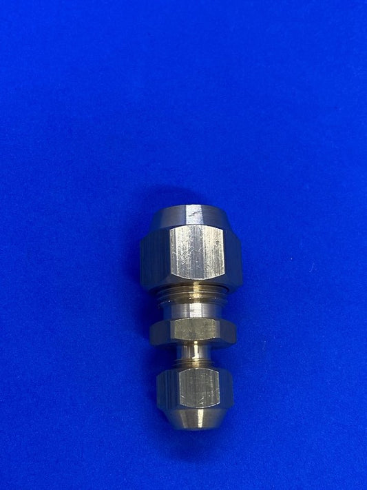 Überwurfmutter, Verbindungsnippel für Kältemittelleitung 1/4" 3/8" 1/2" 5/8" 3/4" Bördel