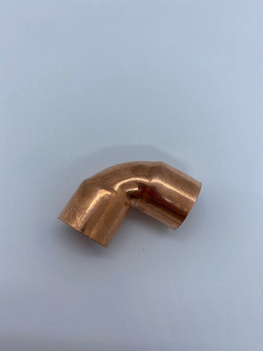 Kupfer Lötfitting Bogen/Winkel 90° Grad i/i 12-15-19 mm Löt Fitting