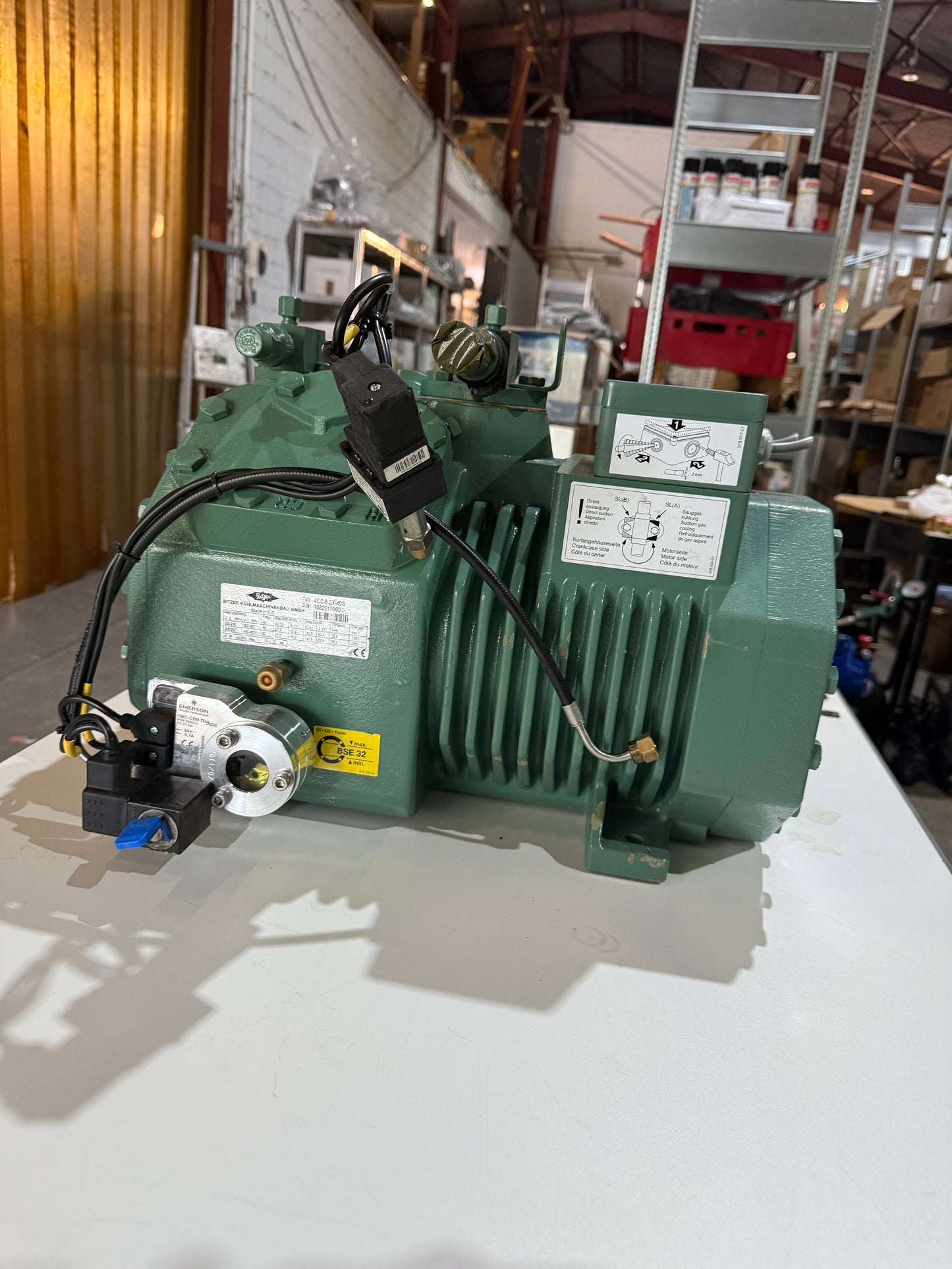 Bitzer 4CC‑6.2Y‑40S halbhermetischer Hubkolbenverdichter