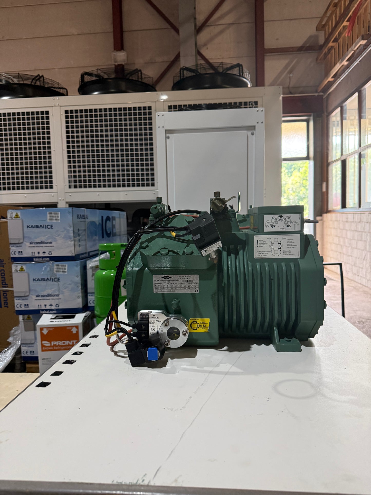 Bitzer 4DC‑5.5Y‑40S halbhermetischer Hubkolbenverdichter