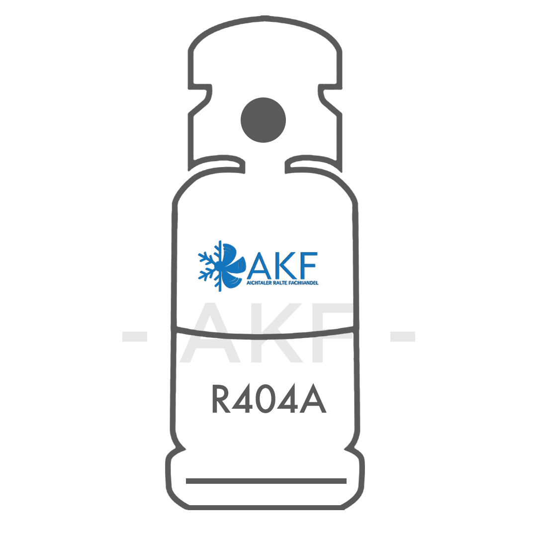 R404A Klimagas Kältemittel Füllgewicht 10 Kg Aufladbarem Zylinder 1/4 Anschluss
