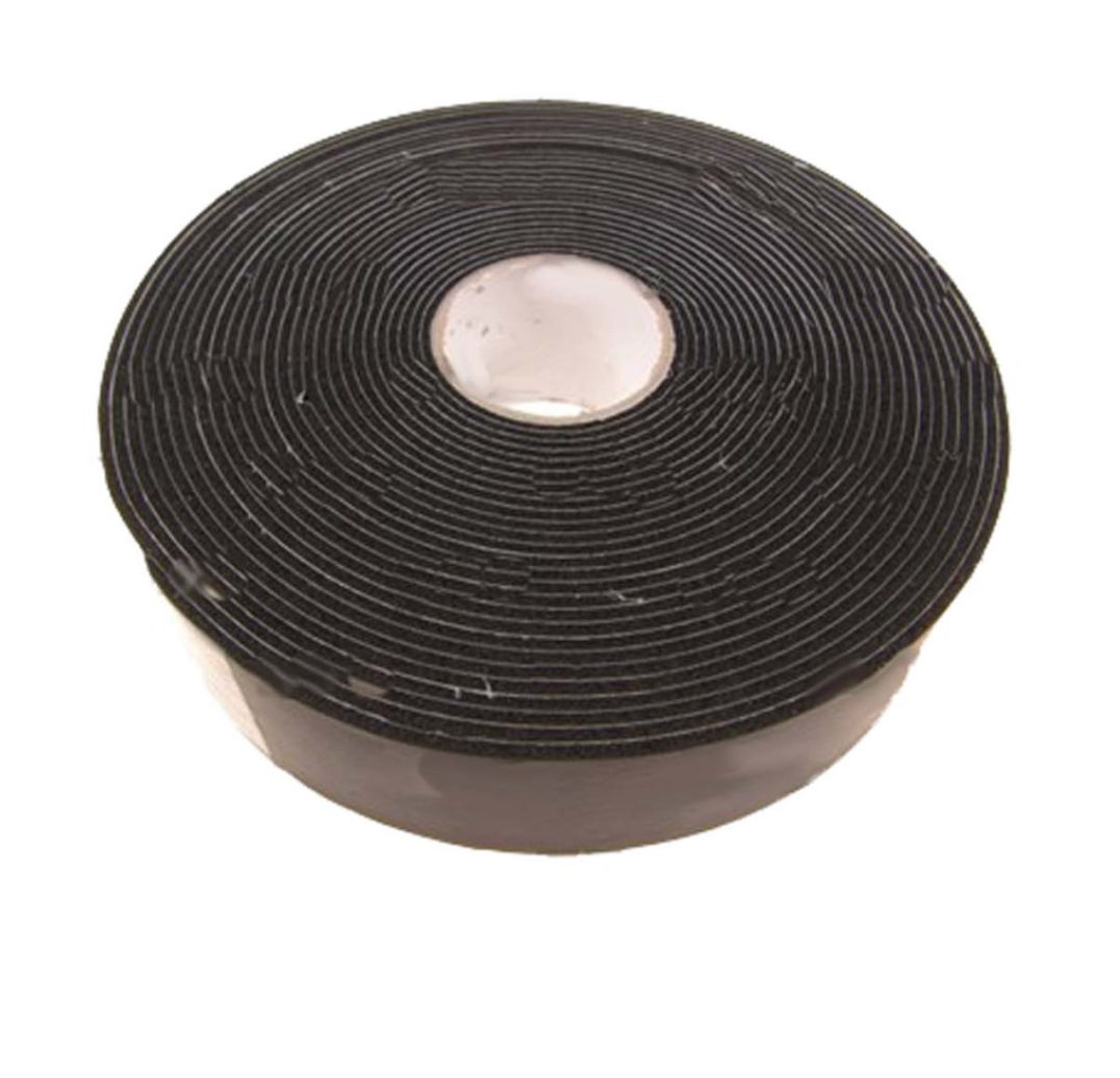 FISCHER Selbstklebendes Gummiband – 3 × 50 mm, 10 m (Art.-Nr. 32 7700-01)