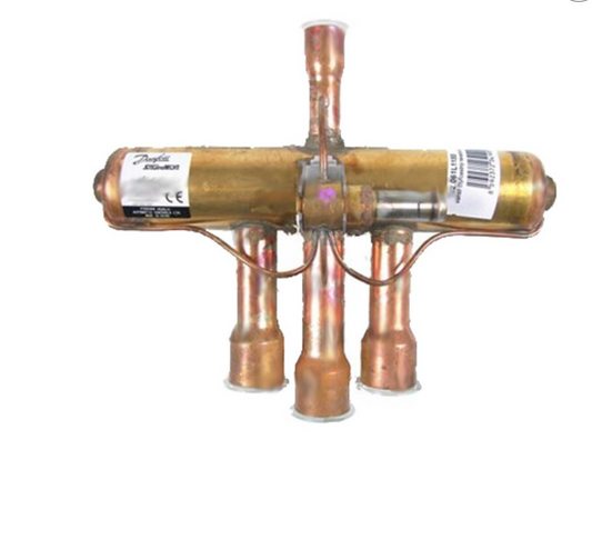 Danfoss 4-Wege-Umschaltventil – STF-0413G, Anschluss: 16 × 22 mm