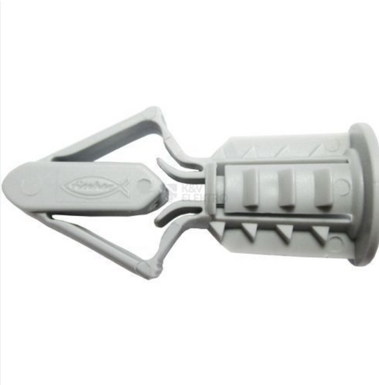 FISCHER Gipskartondübel HDF 10 × 38 mm – für Schrauben Ø 3–5 mm