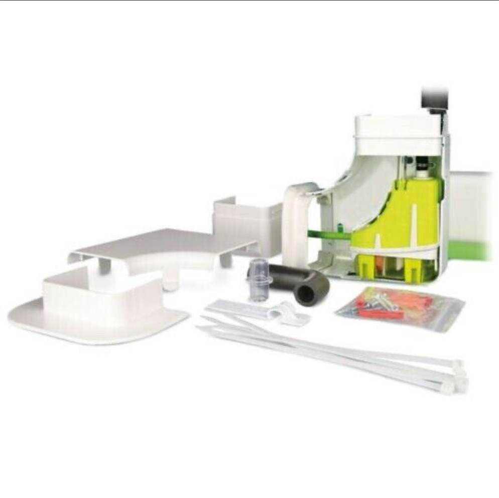 Aspen Mini Lime Pumpe Silent Slim Kondensatpumpe für Klimaanlagen mit Kanal Weiß