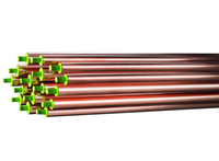 Kupferrohr halbhart oder hart in 5m Stangen 6/8/10/12/15/18/22/28/35/42/54/64 mm - 64 x 2.0mm