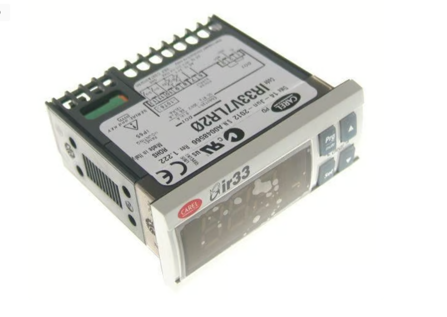 Elektronischer Regler CAREL IR33V7LR20 – 12–24V, Kälte- & Klima-Steuerung