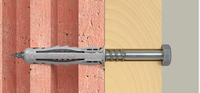 FISCHER SX 12 x 60 mm Spreizdübel – für Schrauben 8–10 mm (Art.-Nr. 85 12-SXPLUS-12-60)