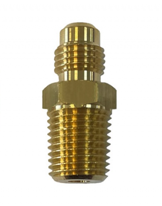 Serviceanschluss 180° – 1/4" SAE x 1/8" NPT, Castel