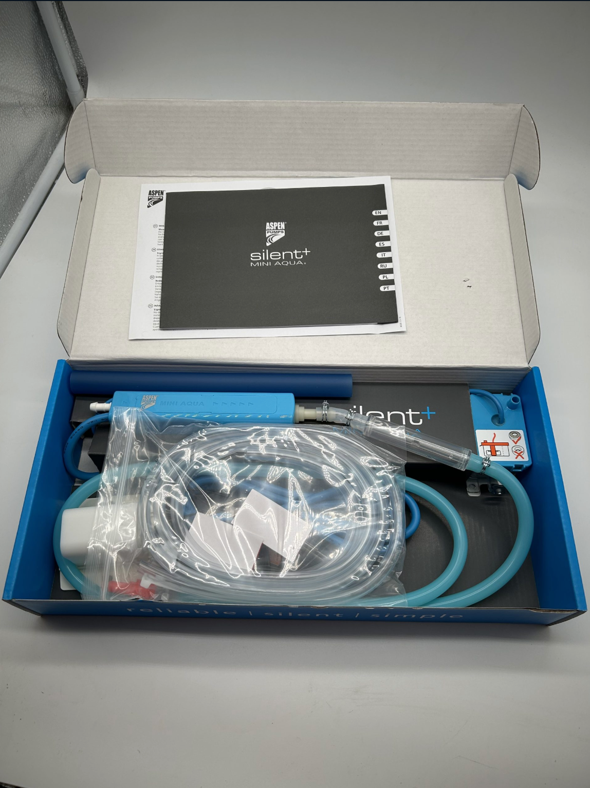 ASPEN Mini Aqua Kondensatpumpe FP3326 für Klimaanlagen &amp; Wärmepumpen