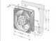 EBM Papst Lüfter Typ 4650 N 220 Volt, 18 Watt Zapfanlage