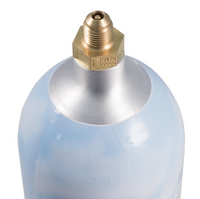 Kältemittel R134A Alu-Flasche - 1.1Lt/0,9 kg Ventil 1/4" SAE RH #1