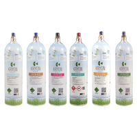 Kältemittel R134A Alu-Flasche - 1.1Lt/0,9 kg Ventil 1/4" SAE RH #1