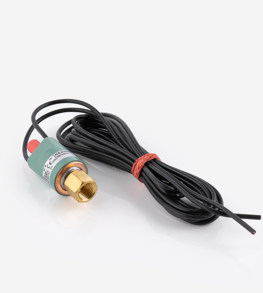 Mini-Hochdruck-Druckschalter DANFOSS ACB, NC, 13 – 18 bar, automatisch, SPST, 1/4" SAE-Flare