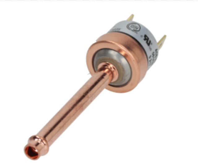 Mini-Hochdruck-Druckschalter DANFOSS ACB, NC, 16 – 20 bar, automatisch, SPST, Lötanschluss 1/4" ODM