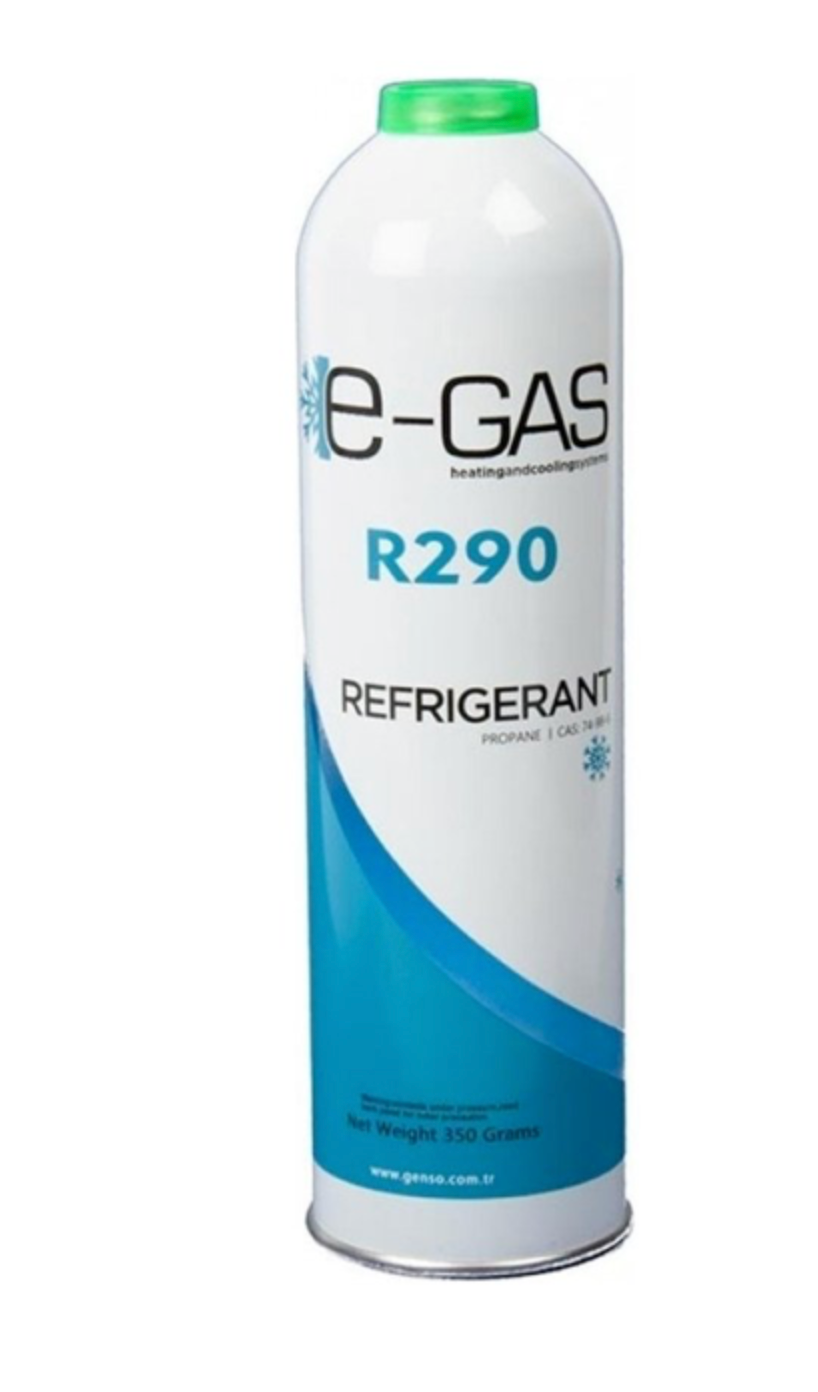 350Gr. Kältemittel R290 Propan Einwegdose optional Ventil Pfand/Retourenlabel - 3x Dose