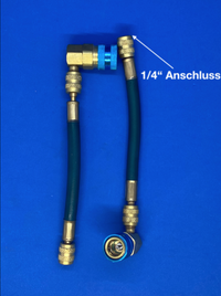 Klimaanlage Kältemittel 1 x Schlauch kfz Füllschlauch+Adapter R134A
