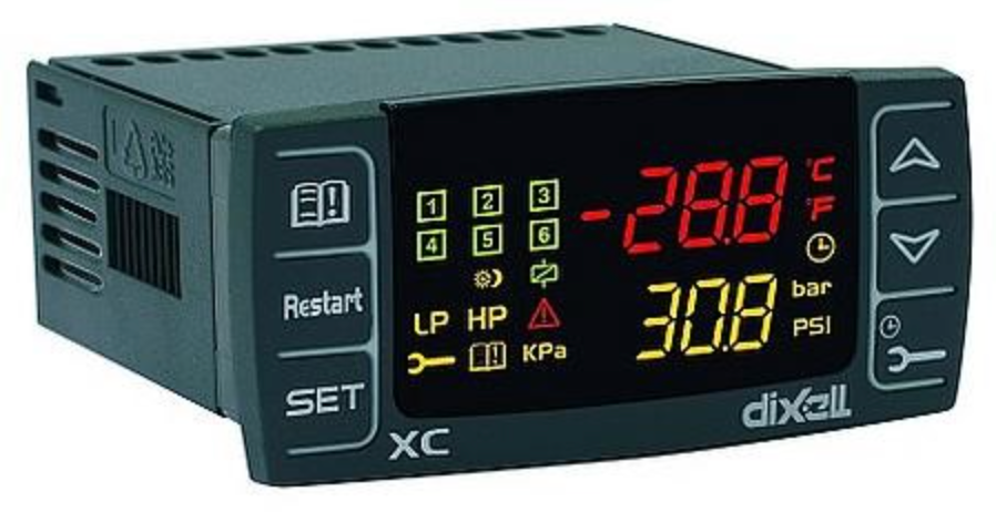 DIXELL XC645CX Elektronischer Regler – Kondensationsanlagen mit 4 Ausgängen | Präzise Steuerung für Gewerbe- und Industriekälte