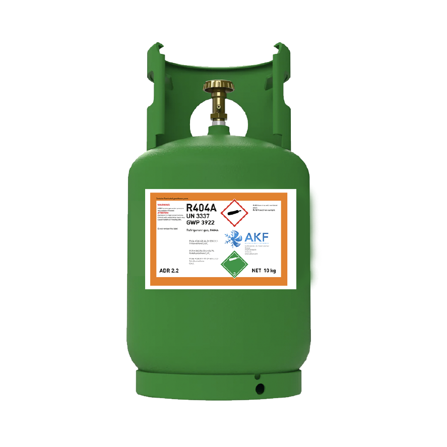 R404A Klimagas Kältemittel Füllgewicht 10 Kg Aufladbarem Zylinder 1/4 Anschluss